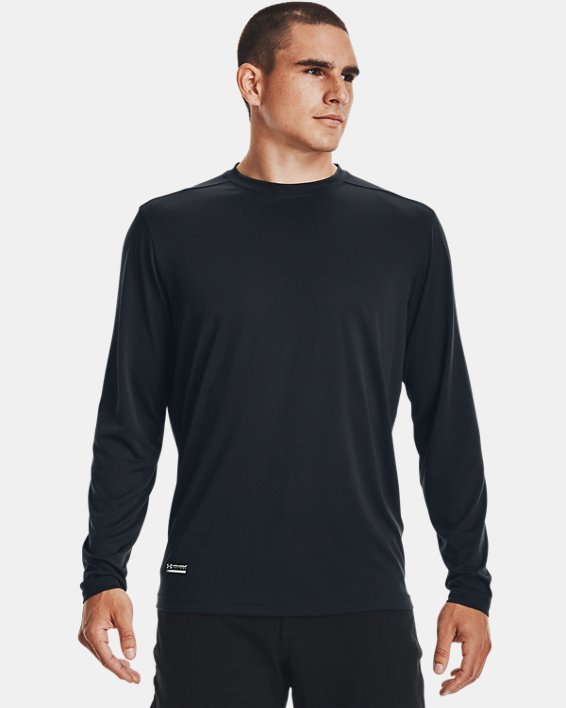 Men's Tactical UA Tech™ Long Sleeve T-Shirt, Navy, pdpMainDesktop image number 1